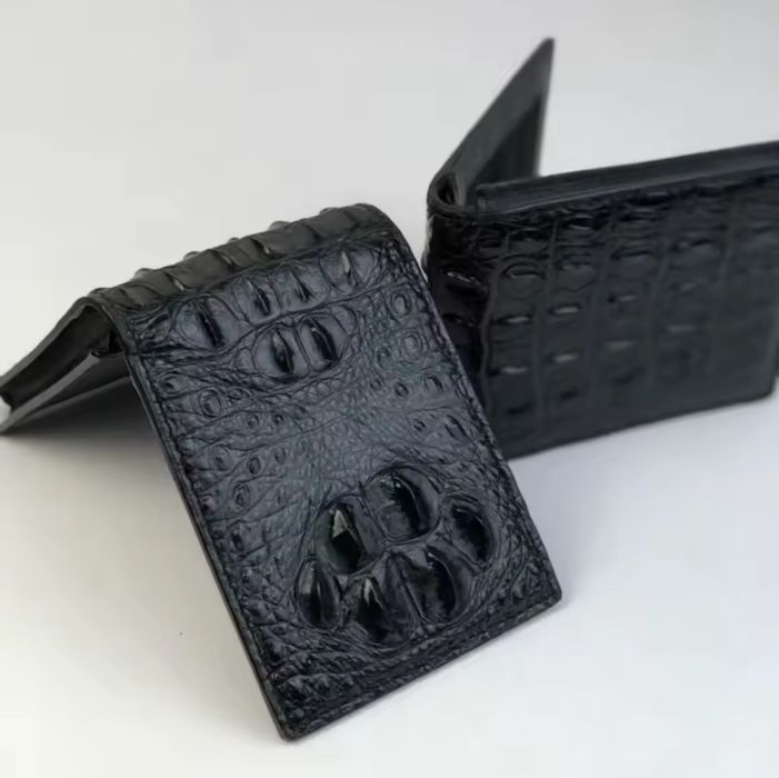 Портмоне из натуральной крокодиловой кожи