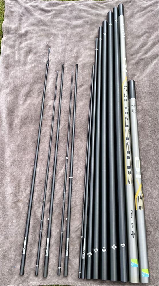 Tyczka Preston Superium SX10 13! PACK! Stan BDB! Komercja!