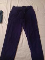 Calças roxo de veludo Pedro del Hierro
