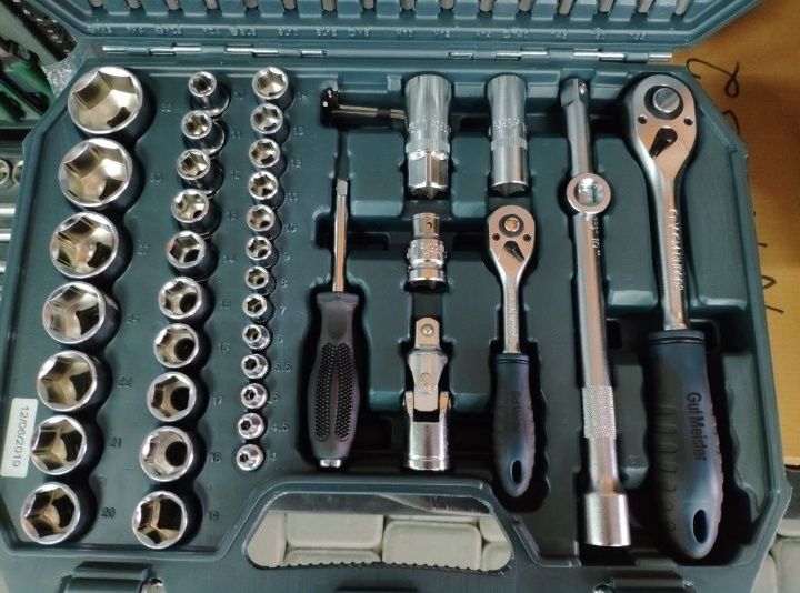 Набор инструментов головок ключей Gut Meister 94 шт инструмент Германя