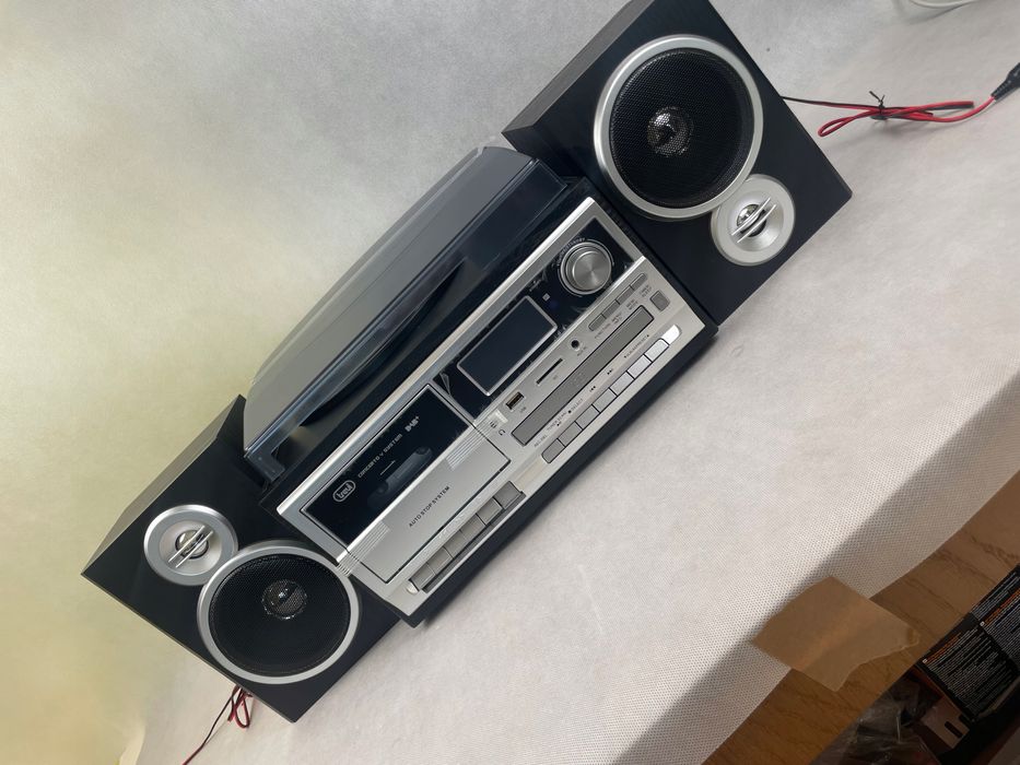 Gramofon/CD/Kasety Trevi TT1072 Wood brązowy