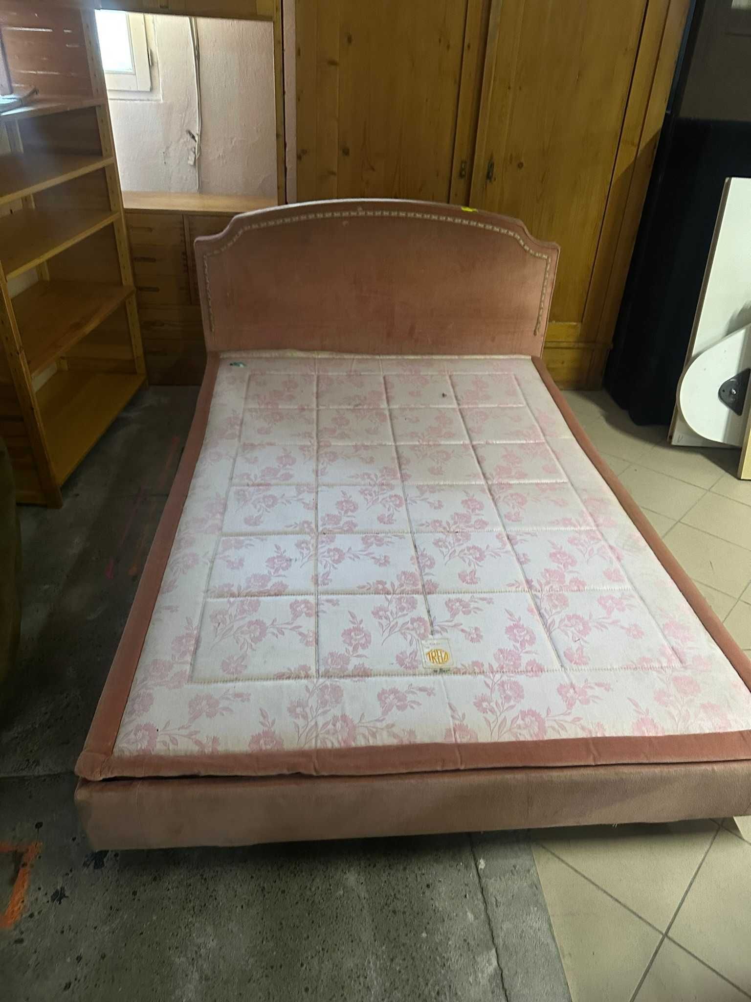 Stylowe łóżko z Niemiec 140x20 materac DOWÓZ DO DOMU
