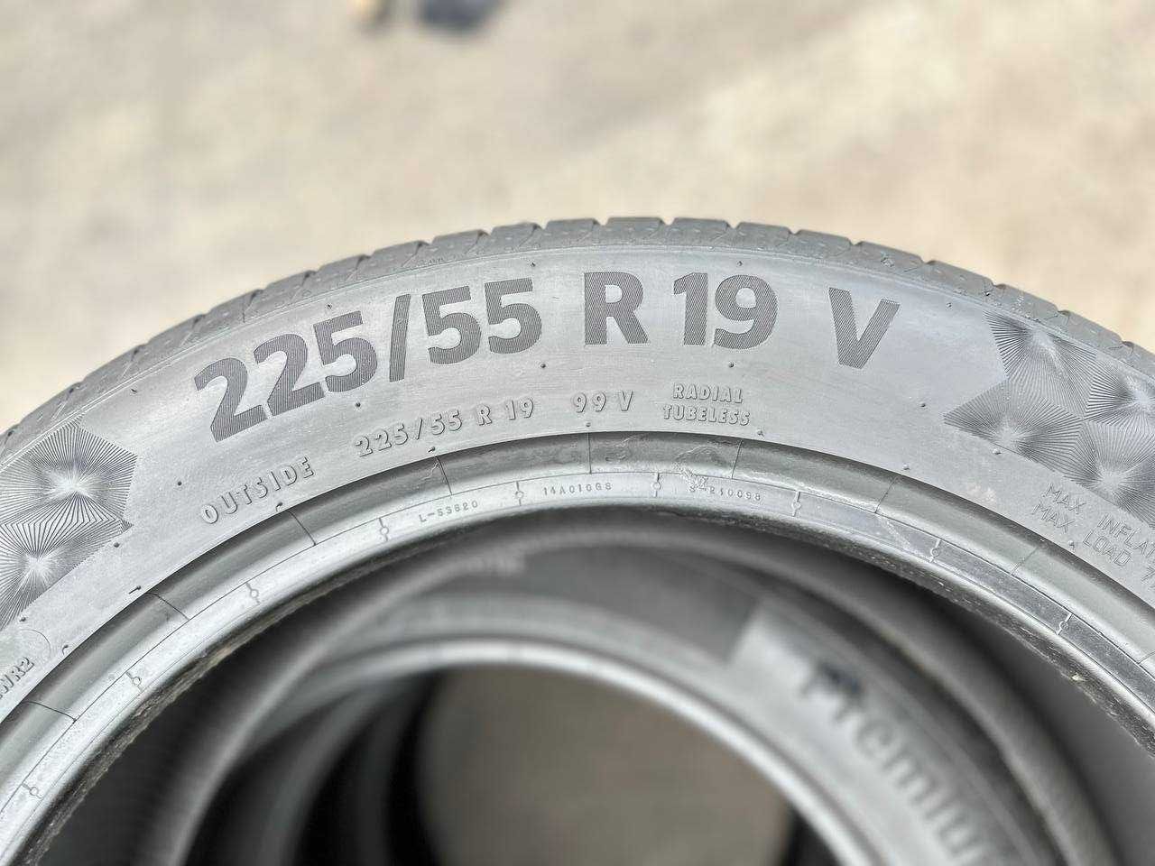 Літні шини 225/55 R19 Continental Premium6 2шт France