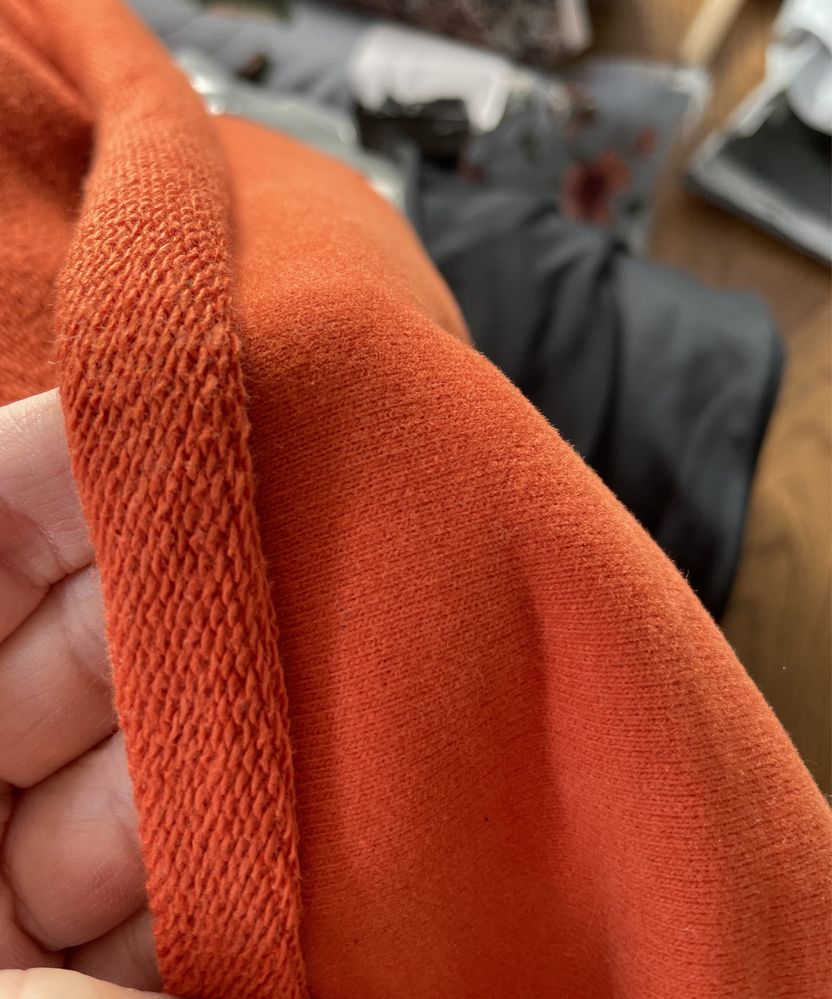 Material belka dresówka szczotkowa peach effect fabric