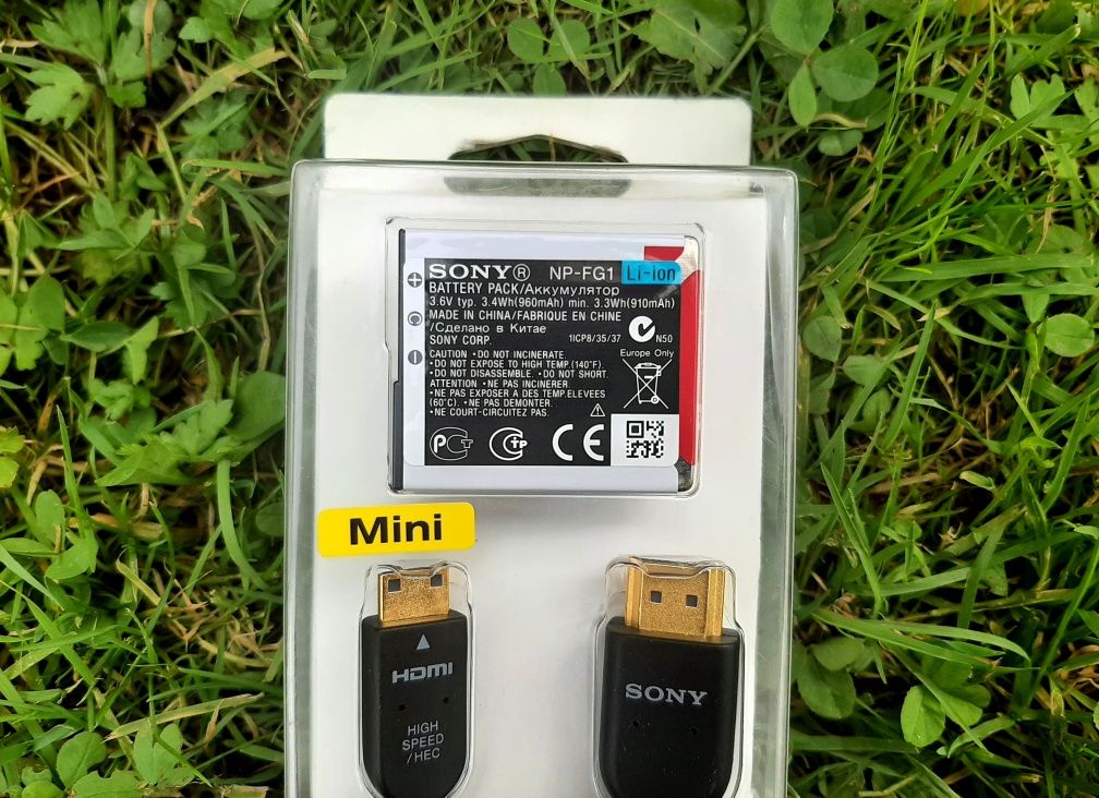 Kabel Przewód Sony Mini HDMI Aparat TV ACC-HDFG Akumulator Cyber Shot