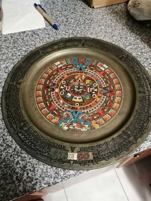 Prato calendário mexicano