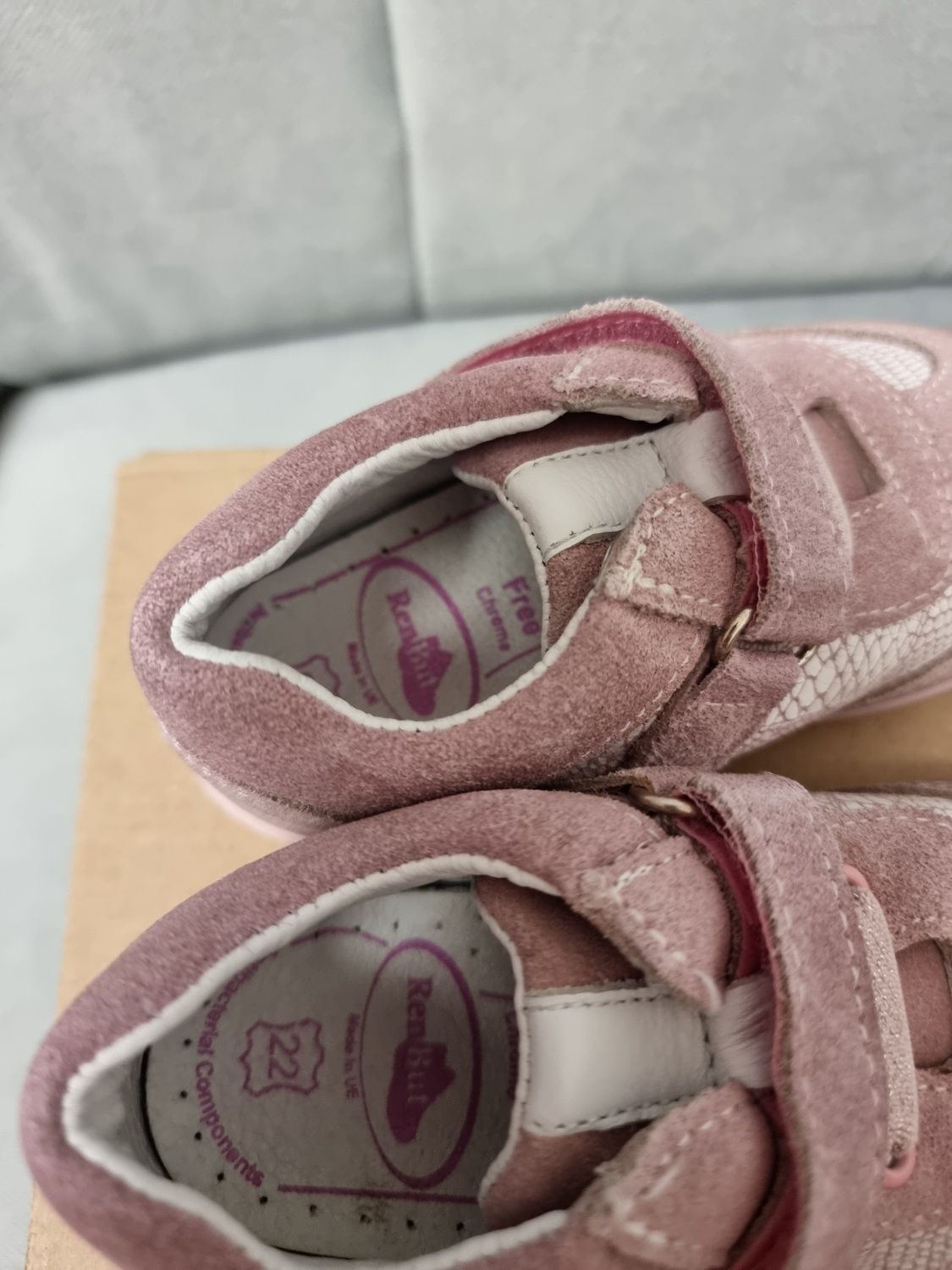 Buty Trzewiki półbuty adidasy dziewczynka renbut 22 jak NOWE