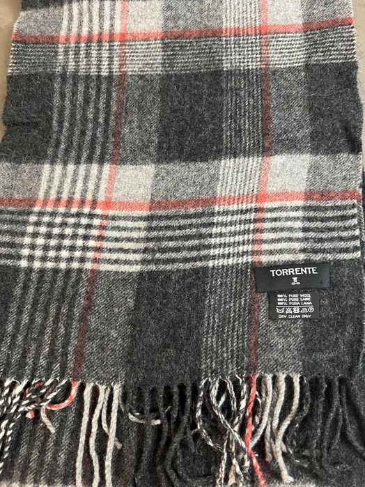 Чоловічий зимовий шарф Torrente, 100% вовна, 170х30