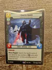 Karta Star Wars Unlimited - Darth Vader, Commanding the Firs Legion
