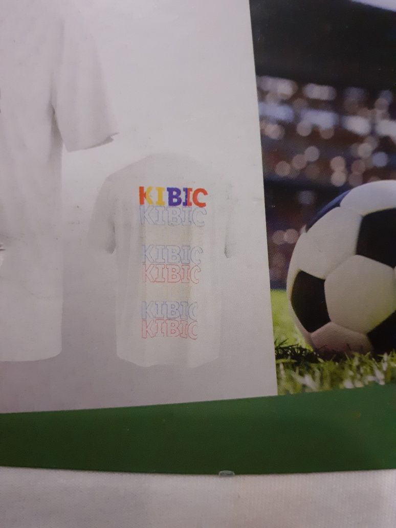 Nowa bluzka koszulka t-shirt tata kibic m bawełna dla kibica prezent