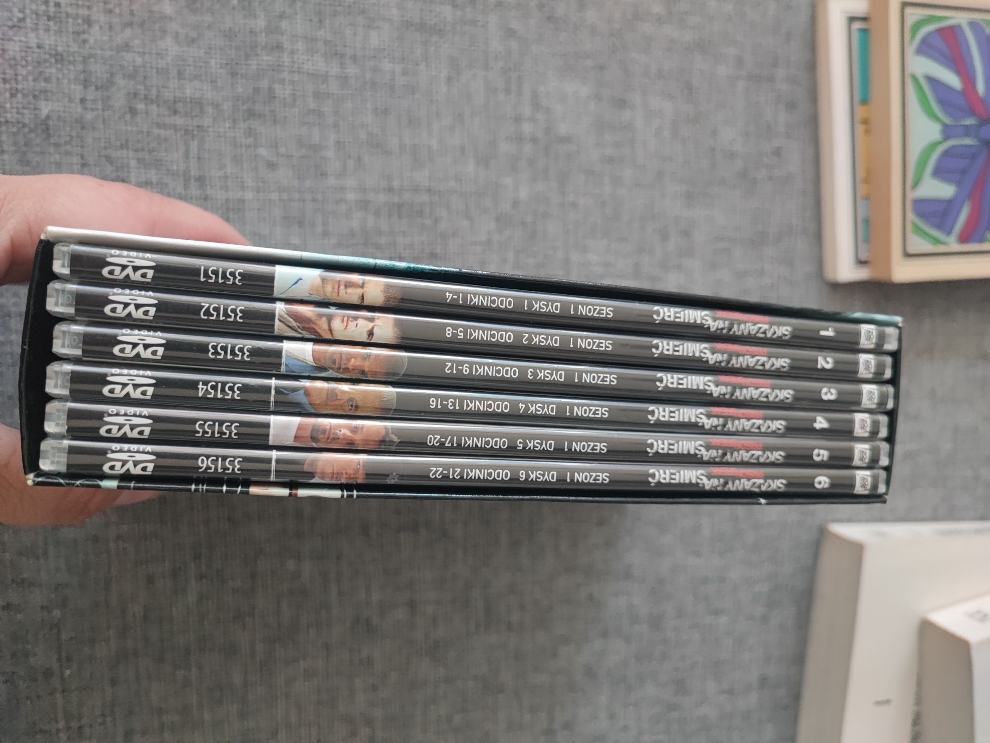 204 Zestaw płyt DVD Prison break/skazany na śmierć