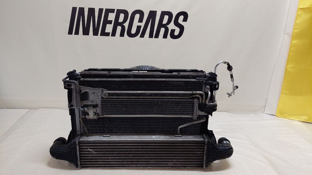 Mercedes E-Class W212, 2009-16 радіатор інтеркуллера, in01870