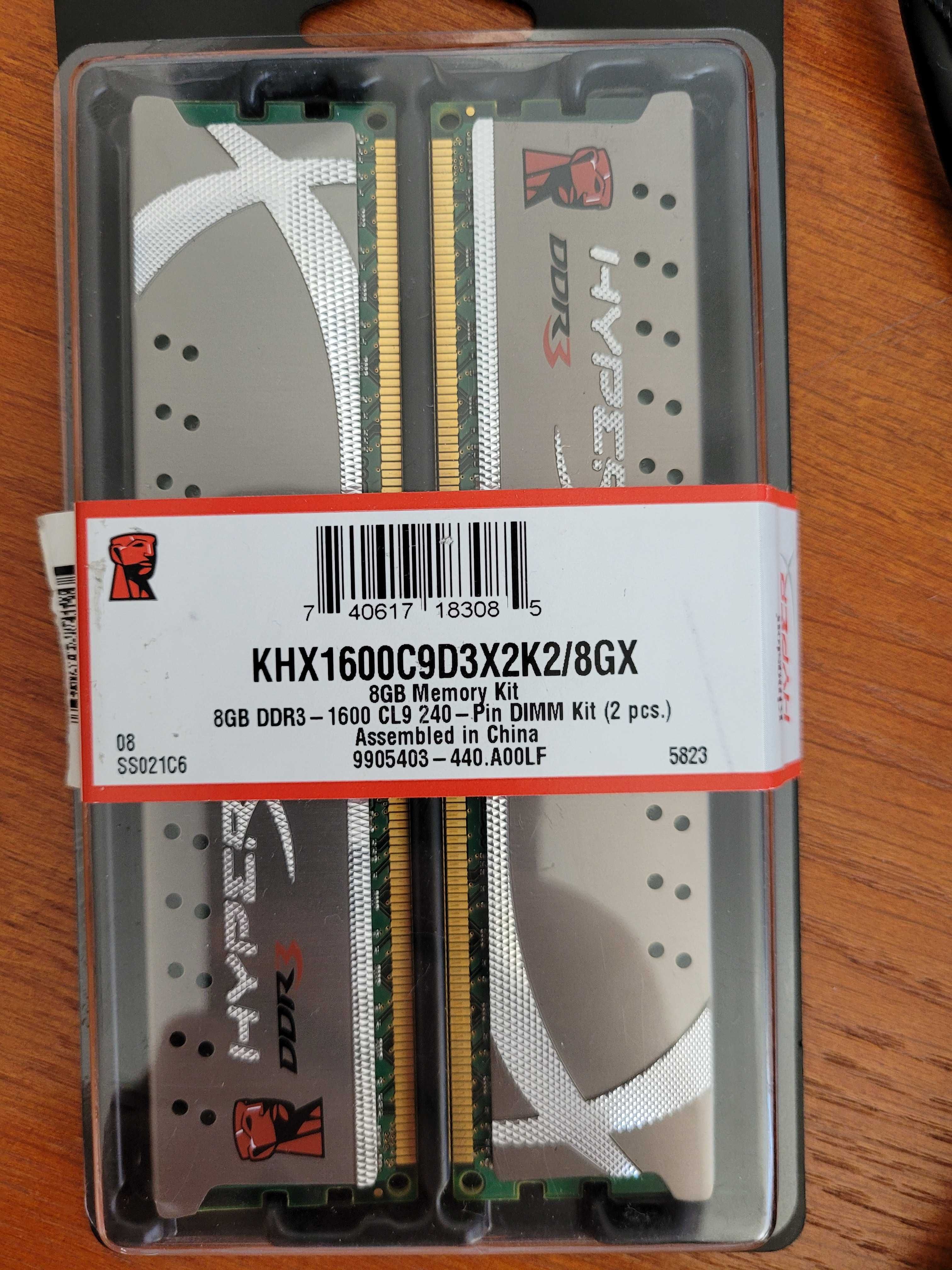 Szybka Pamięć RAM DDR 3 HyperX