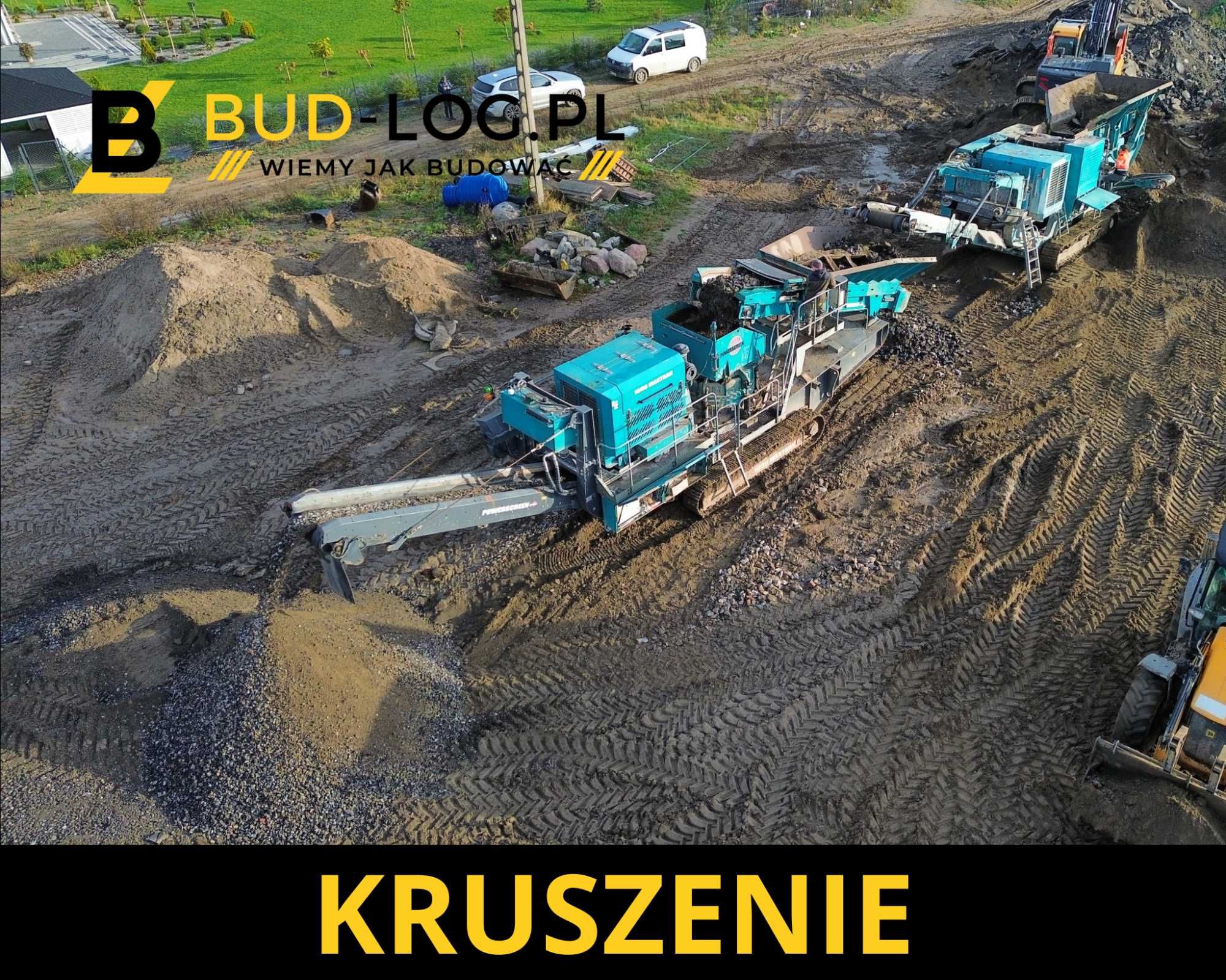Roboty ziemne, wykopy, nasypy, wymiany, niwelacja