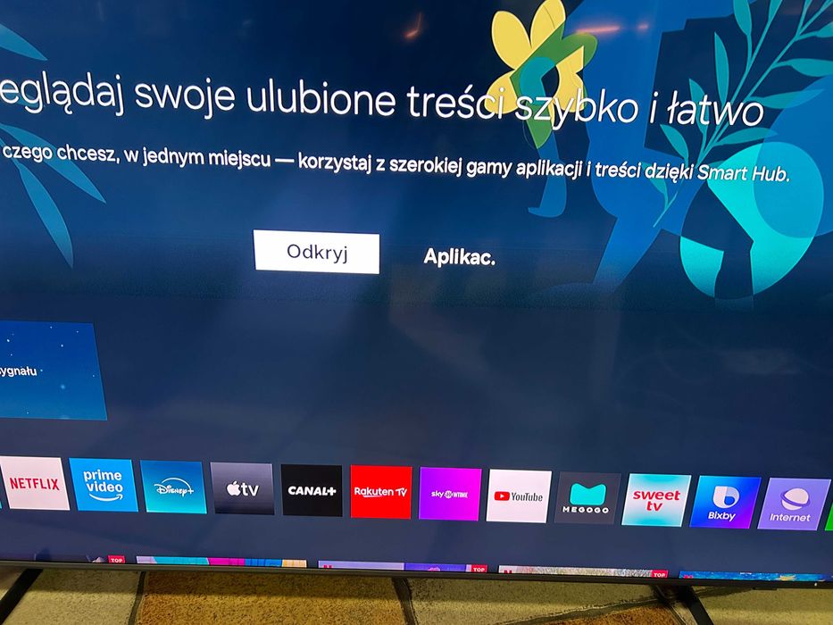 Telewizor Samsung 55” QLED 4K Q67D Smart TV (2024) QE55Q67DAUXXH