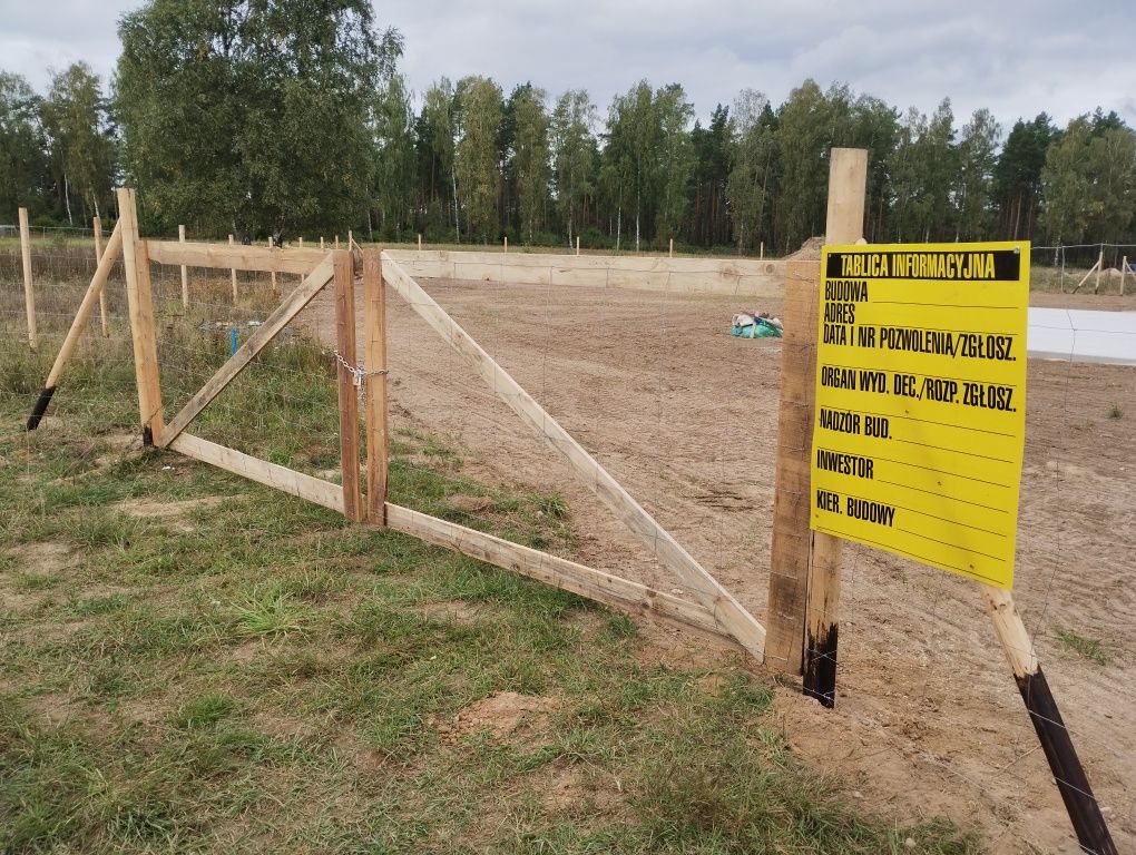 Ogrodzenie Tymczasowe Szemud siatka leśna już 17 zl.mb