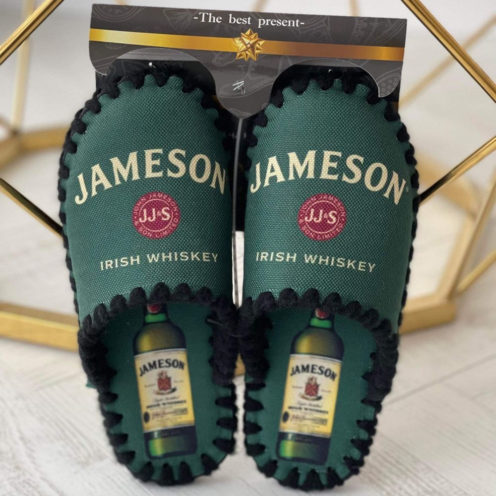 Тапочки мужские домашние Jameson  из натурального фетра/войлока