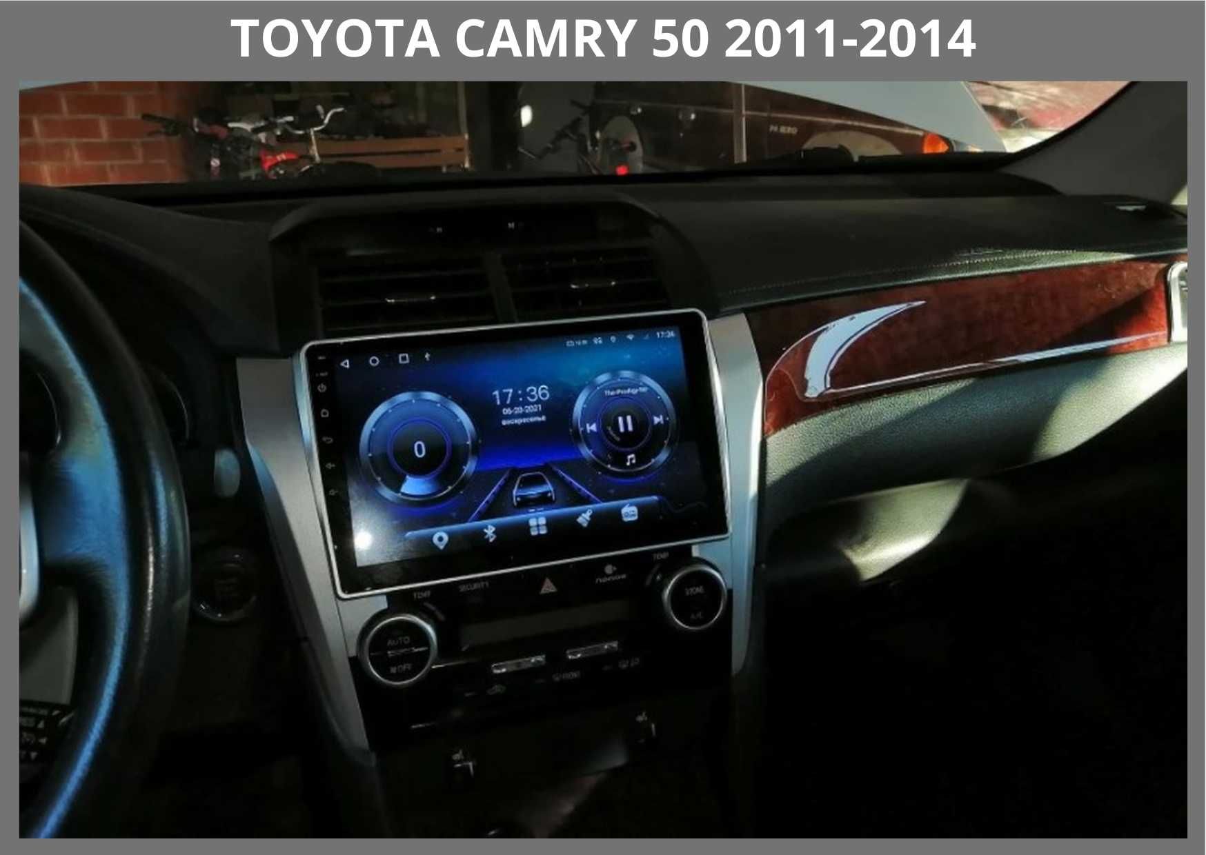 Штатна магнітола для Toyota Camry 50 2011-2014 на базі Android 10