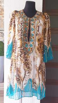 Sukienka letnia Zara orientalny wzór