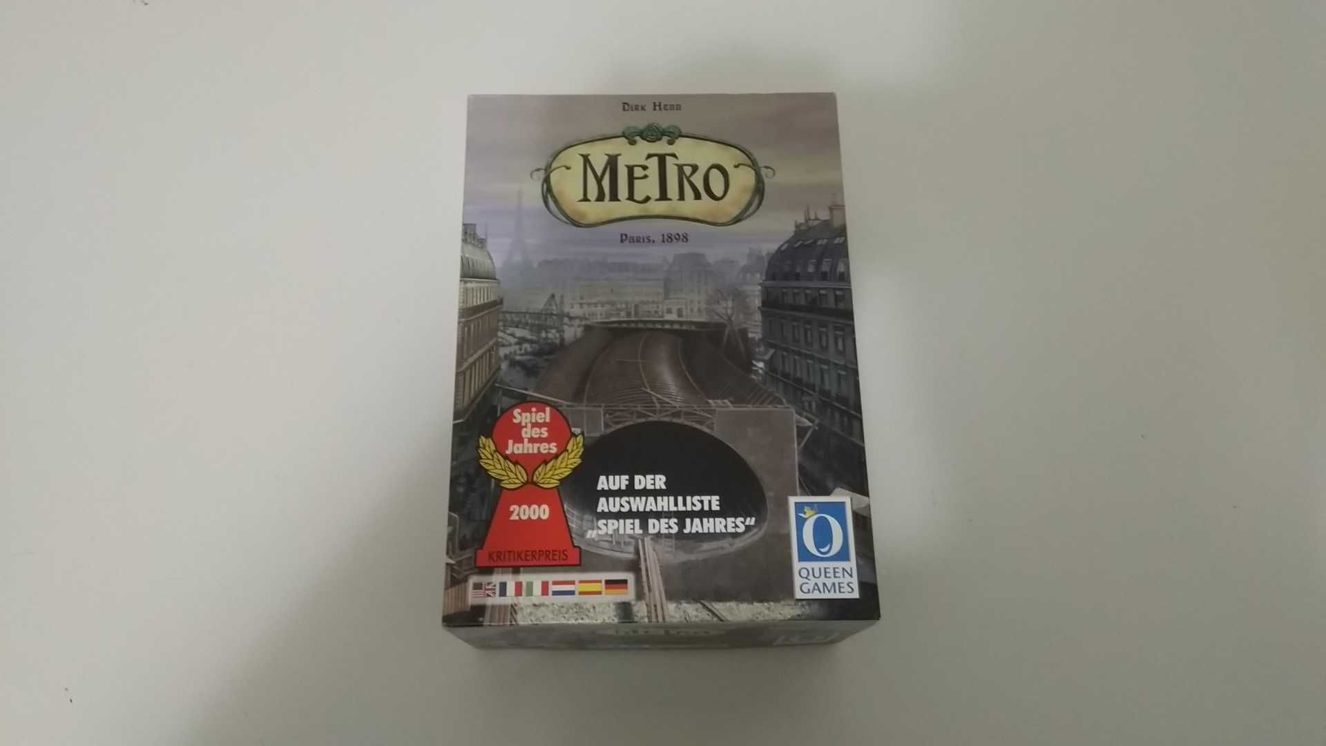 Metro - Jogo de Tabuleiro