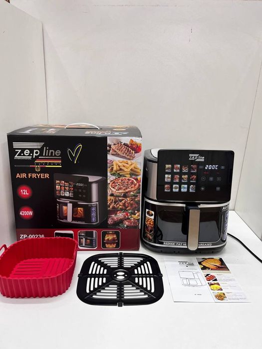 МОЩНАЯ! Германская аерофритюрница 12л, аерогриль, печь, духовка, 2 ТЕН