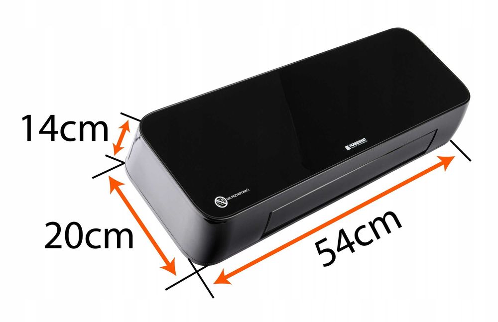 Kurtyna powietrzna Grzejnik CERAMICZNY 2000W Pilot PM-GC-3000DLS