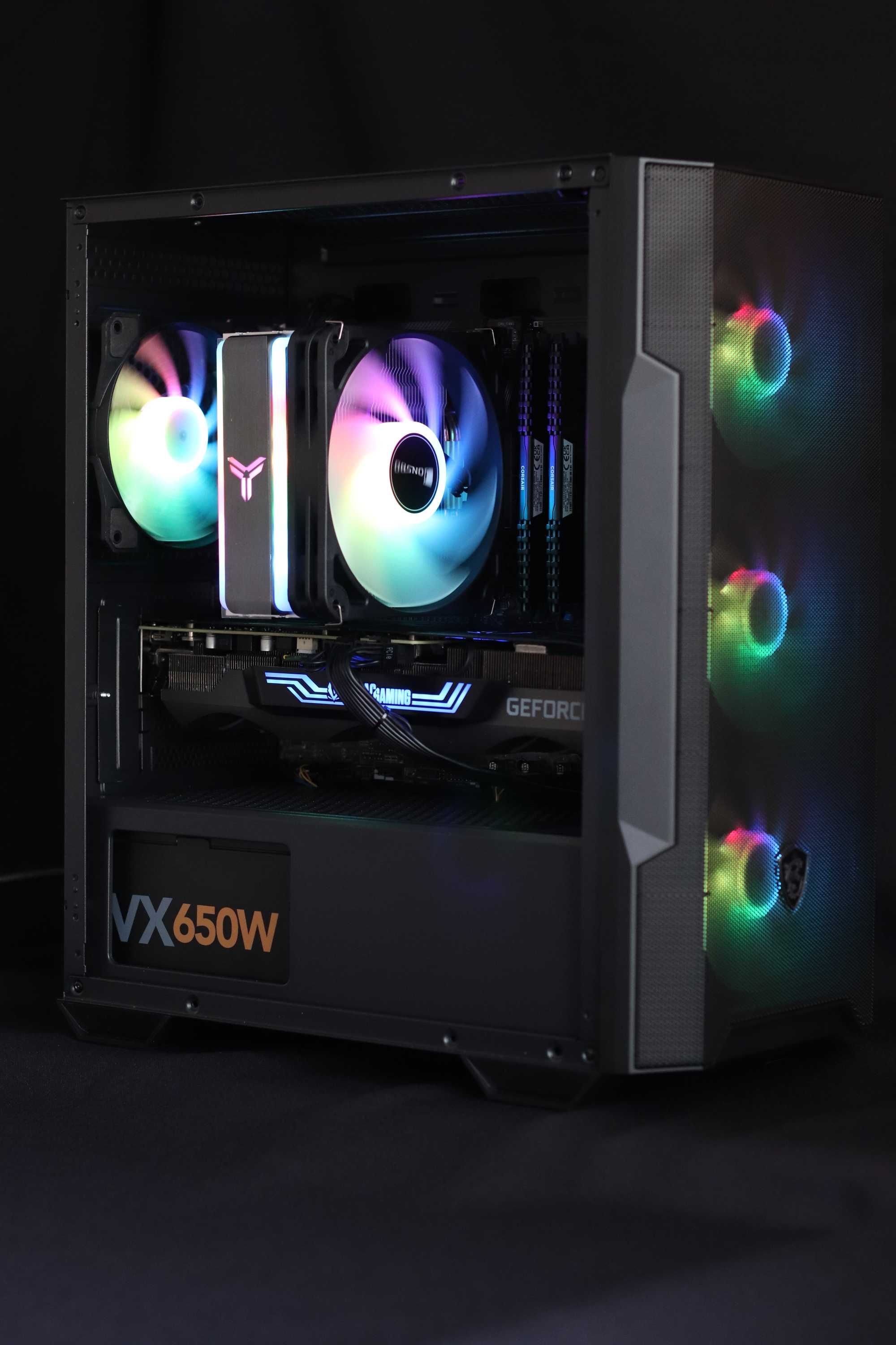 PC Gaming Novo | RTX 4060 / RYZEN 5500 / SSD / 16GB / RGB