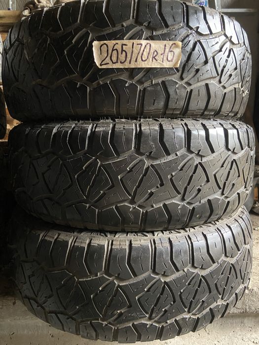 Шини 265/70 Р16,А/Т,пари,розпаровки
