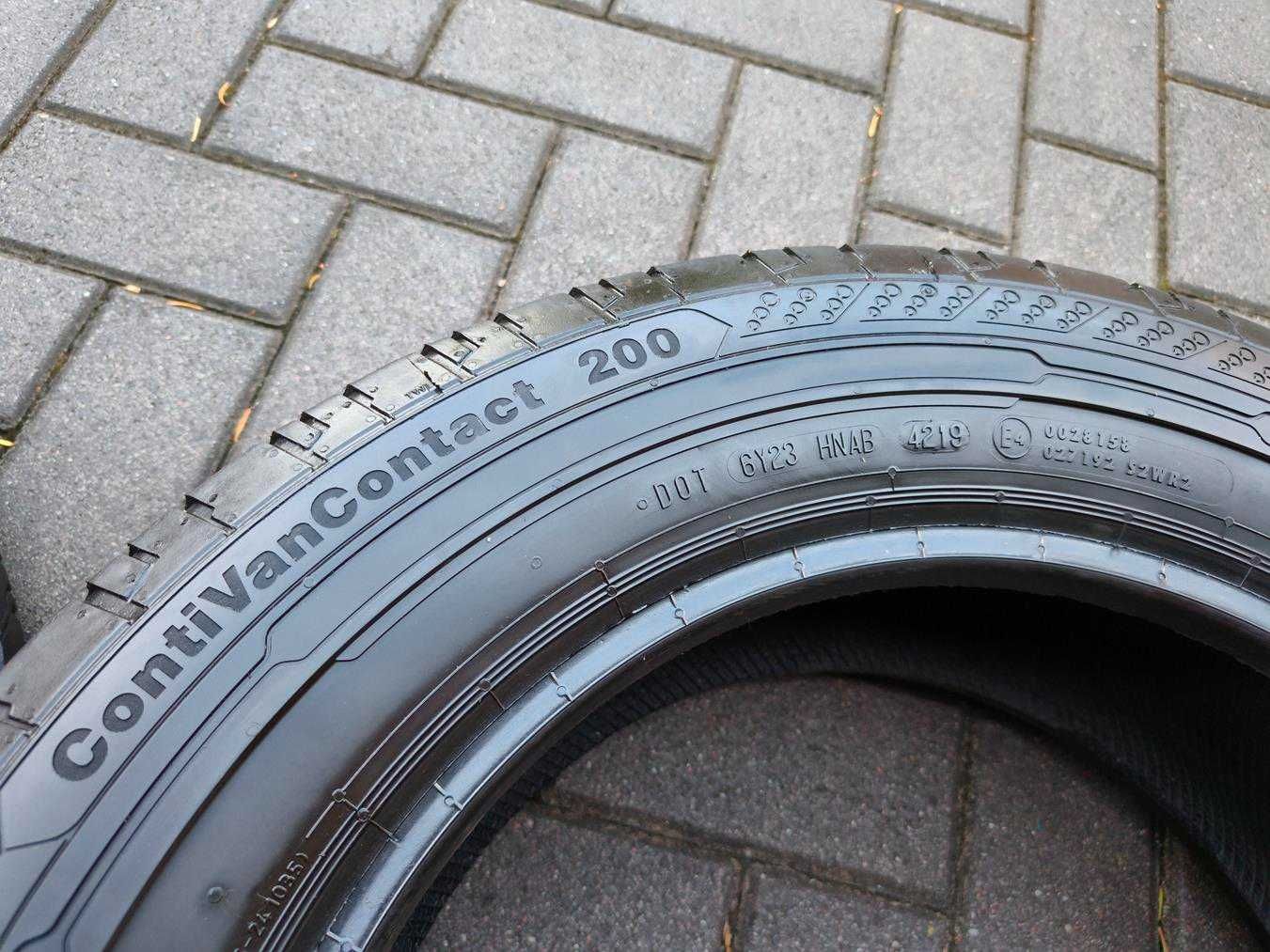 205/65 107/105T R16C CONTINENTAL CVC200 7mm Letnie 2019r Opony 2szt