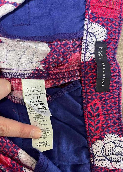 юбка натуральный лён