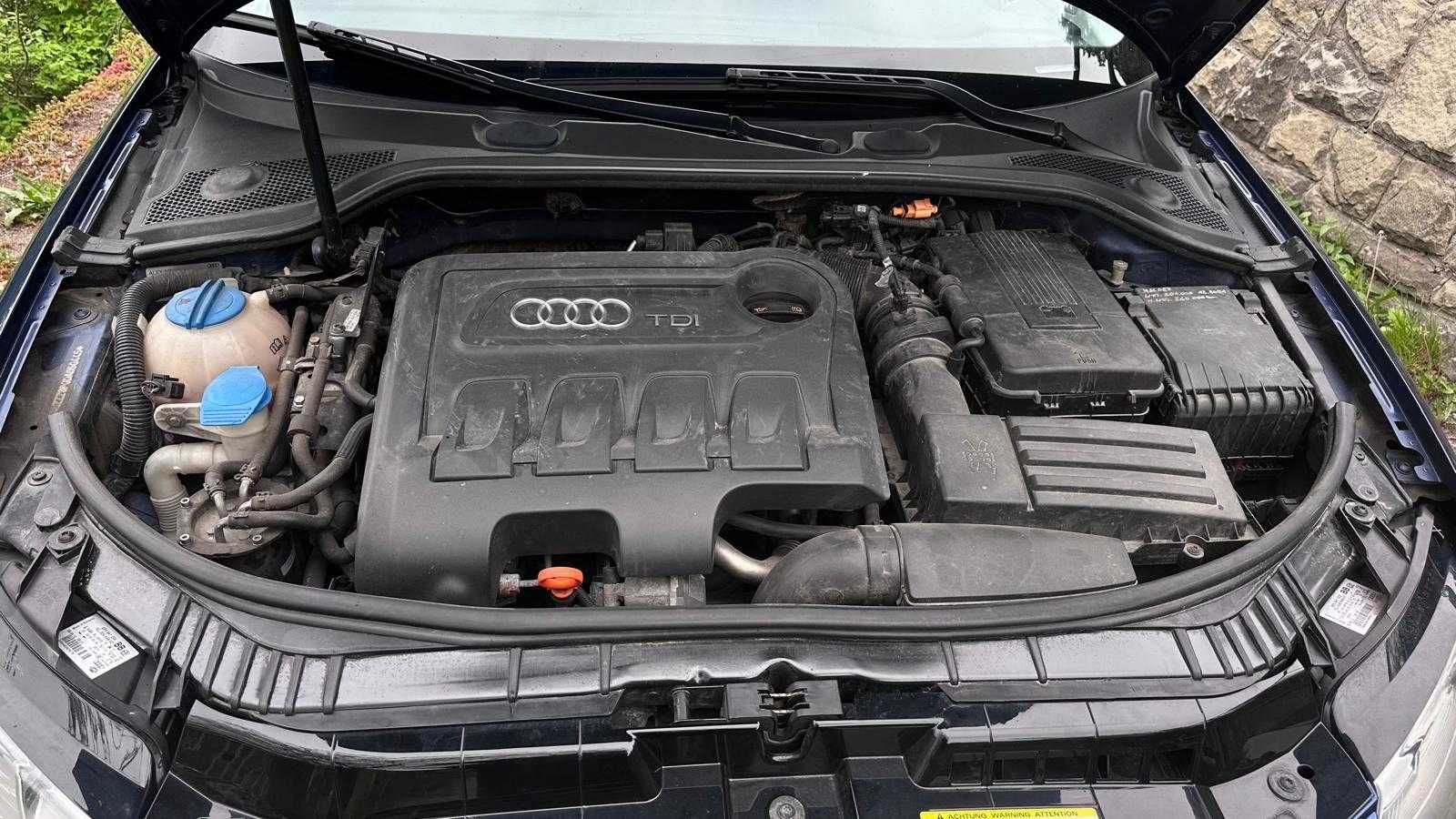 Audi A3 8P 2.0 TDI Quattro Serwisowane 2 komplety Opon