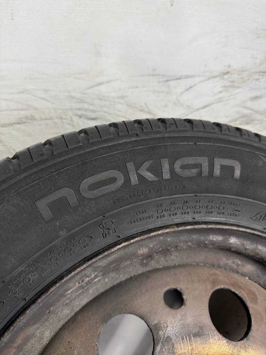 185/65/14 R14 Nokian ILine 86T 4шт Літня шина б/в 6.3+мм + Диски FORD