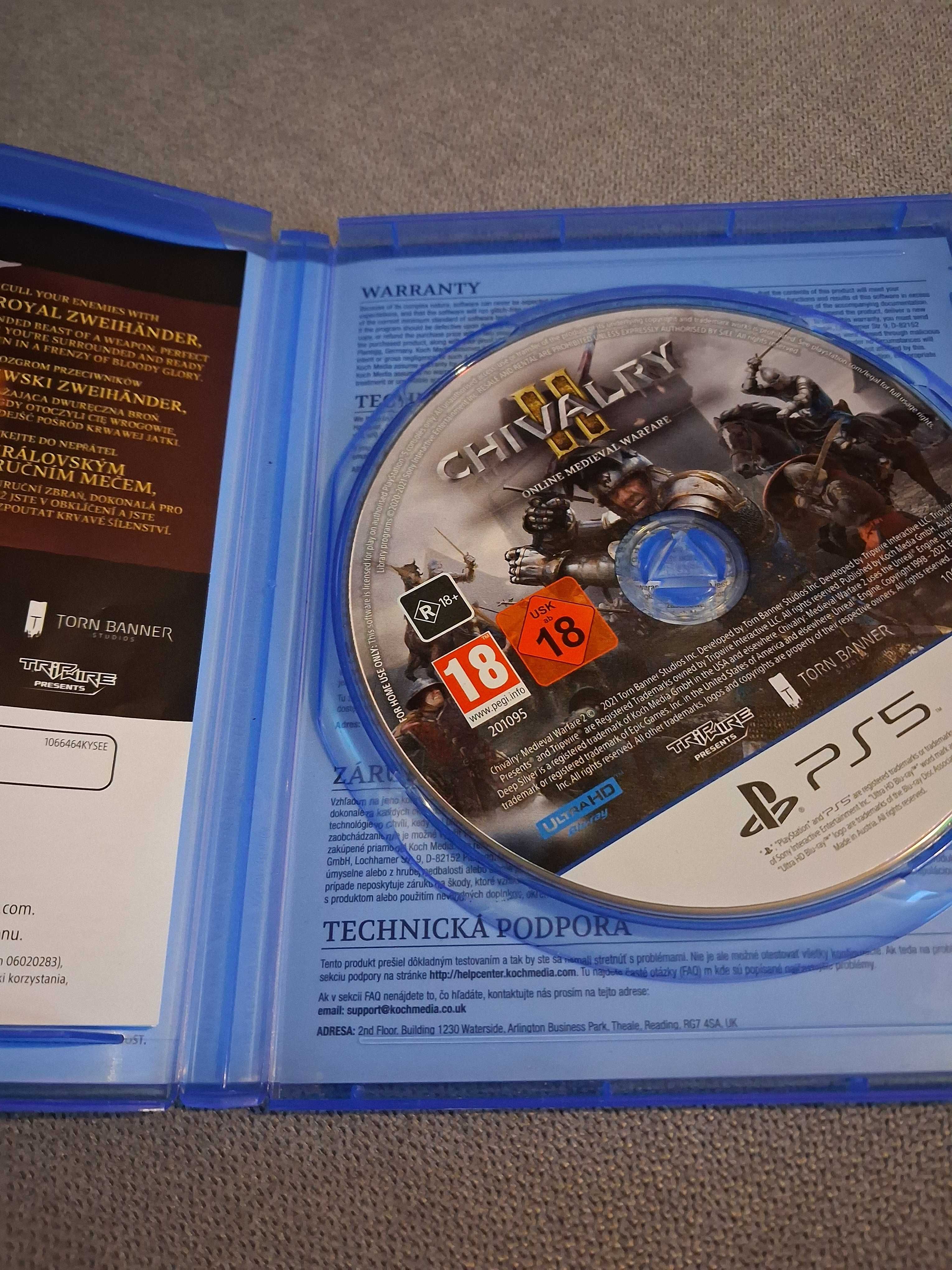 Gra ps5 Chivalry 2 pl