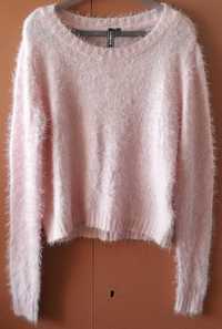 Sweter alpaka różowy