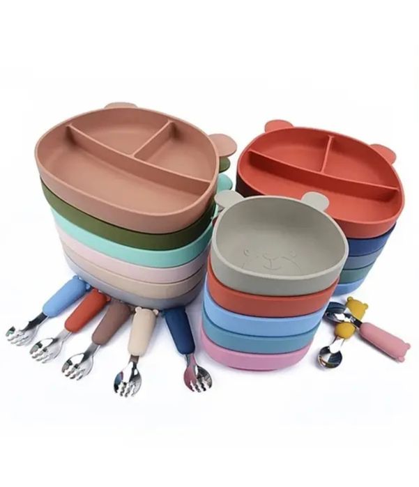 Дитячий силіконовий посуд
