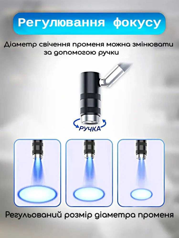 LED-Лампа нарощування вій підлогова, професійна 6W UV-лампа