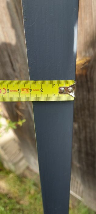 Słupki ogrodzeniowe - Kątownik metalowy 40x40x4