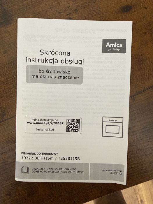 Piekarnik Amica TES38119B