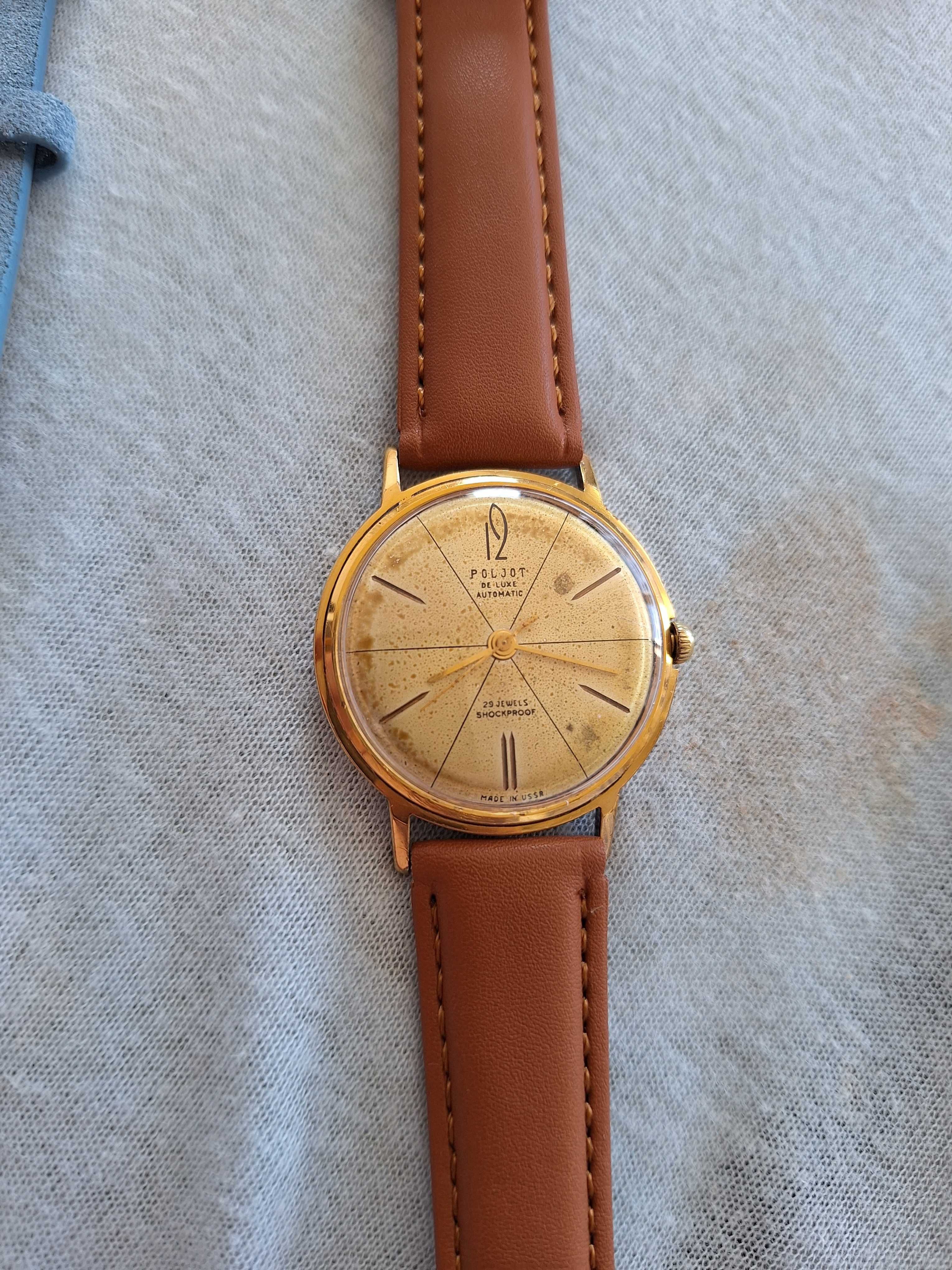 Poljot de luxe automatic pasek
