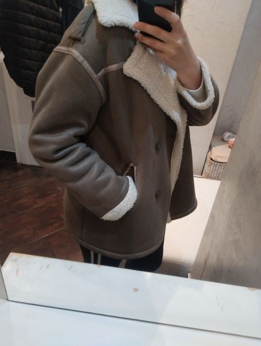 Kożuszek damski kurtka Sinsay S