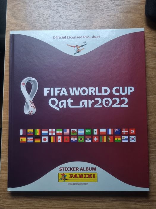 Caderneta do Mundial de futebol FIFA World Cup Qatar 2022 completa