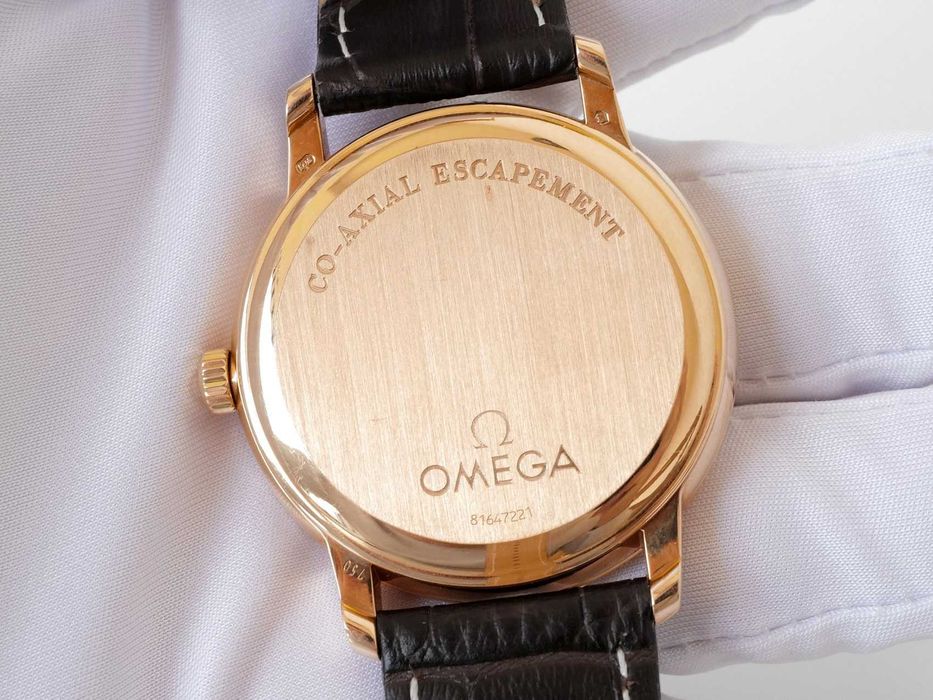 Omega De Ville Prestige Co-Axial Small Seconds 18K Rose Gold