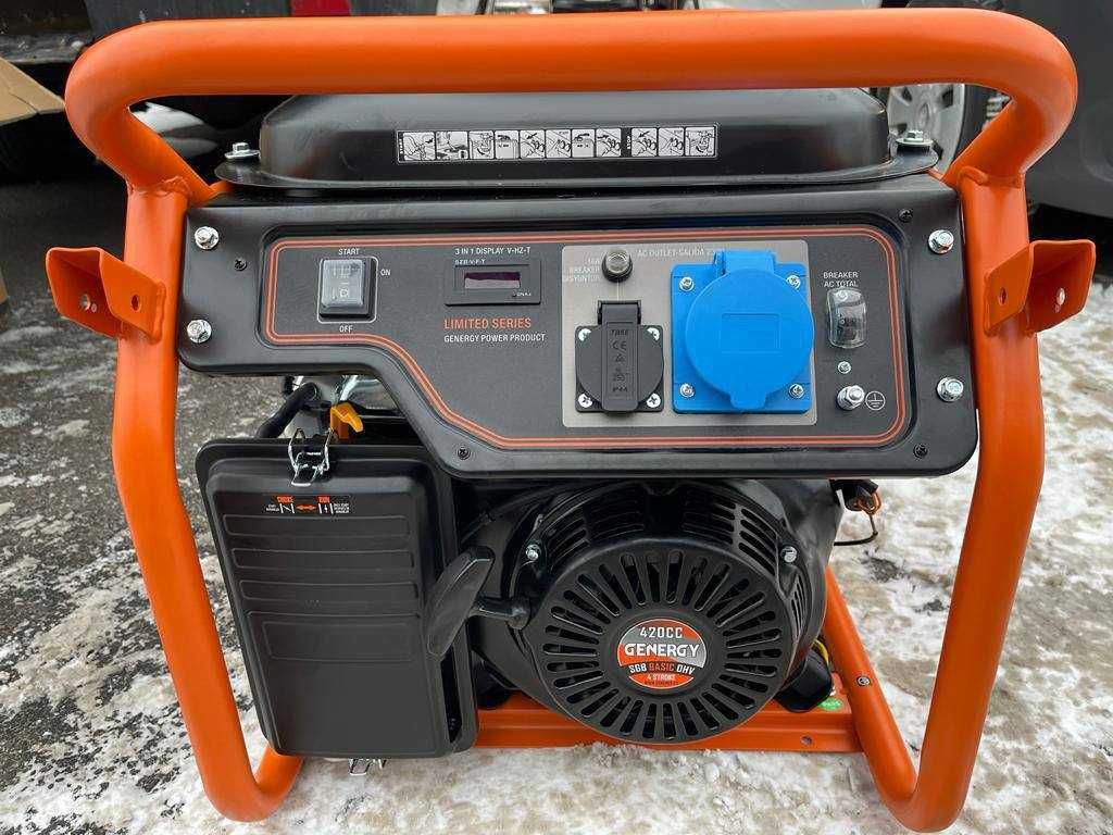 Генератор бензиновий GENERGY LIMITED 7000