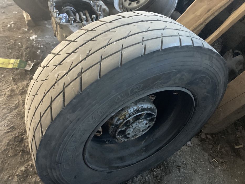 Задній міст DAF XF 105 посилений під самосвал