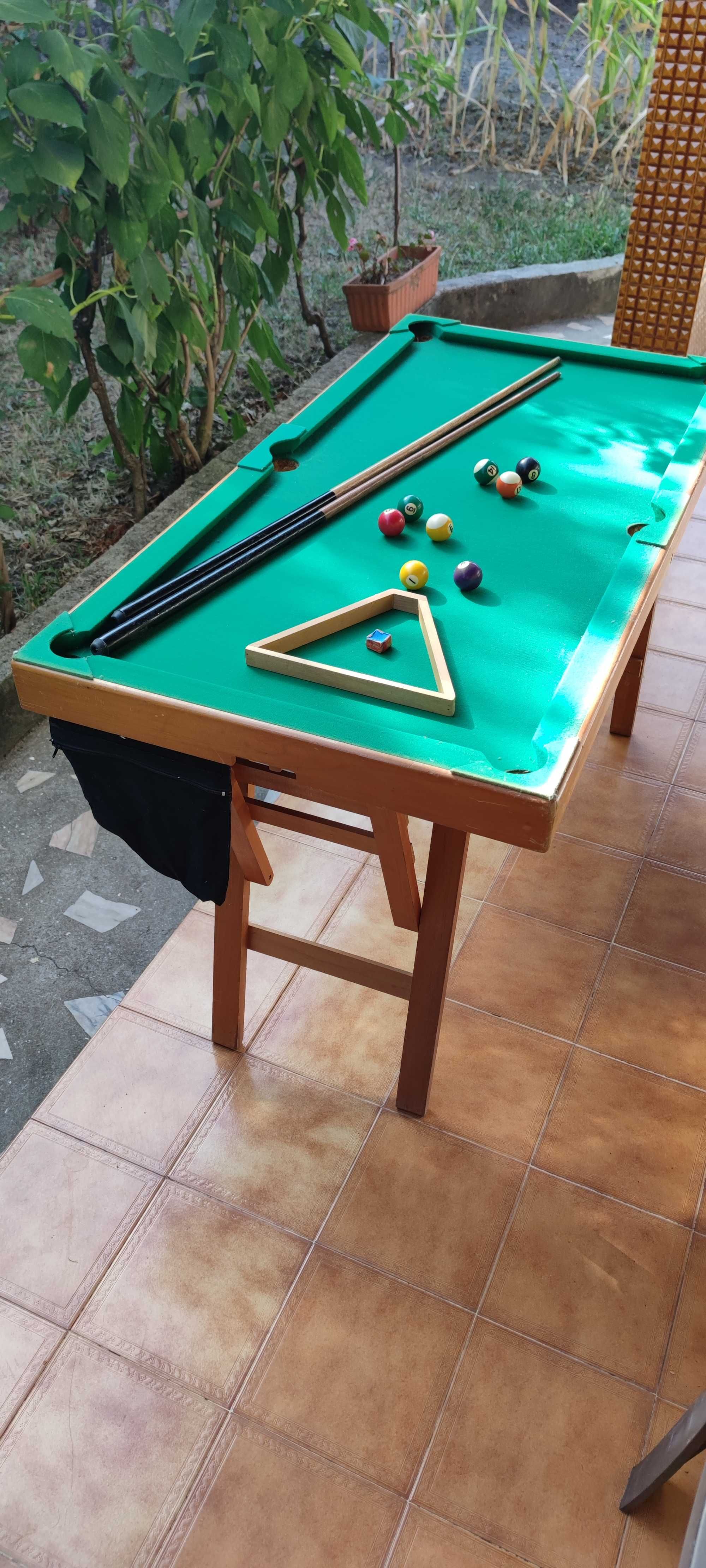 Mini Mesa de Bilhar / Snooker / Ping pong