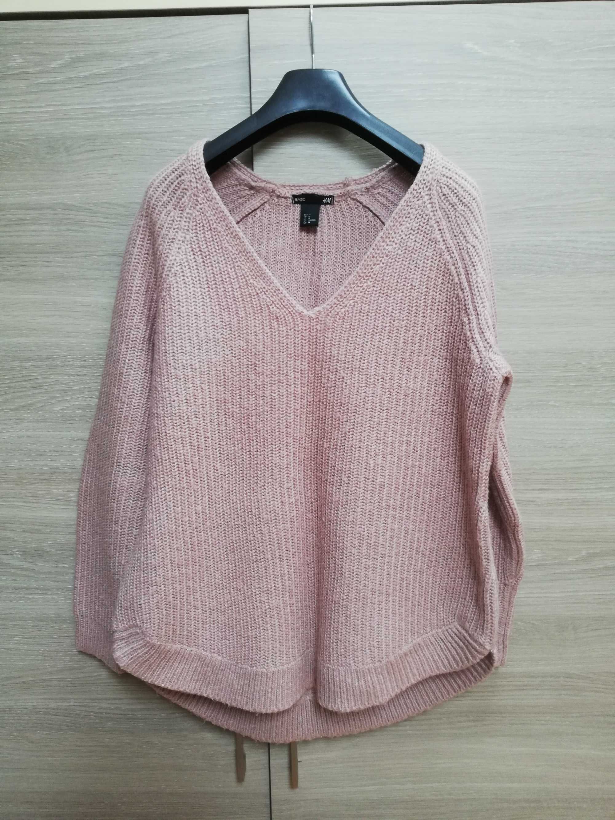 Sweter Basic H&M moher rozm. M