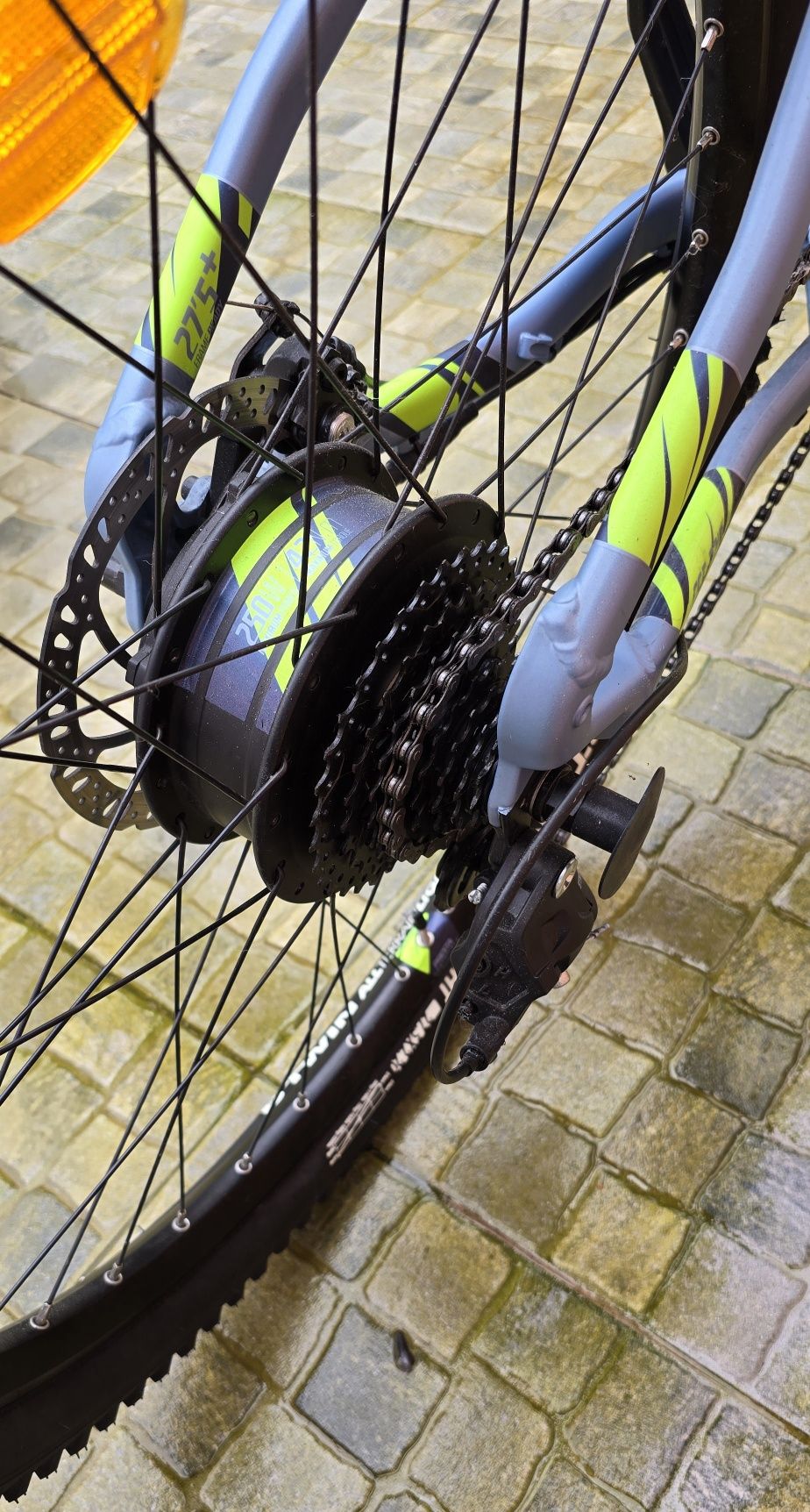 Bicicleta eléctrica semi rígida 27,5” E ST 100 Azul