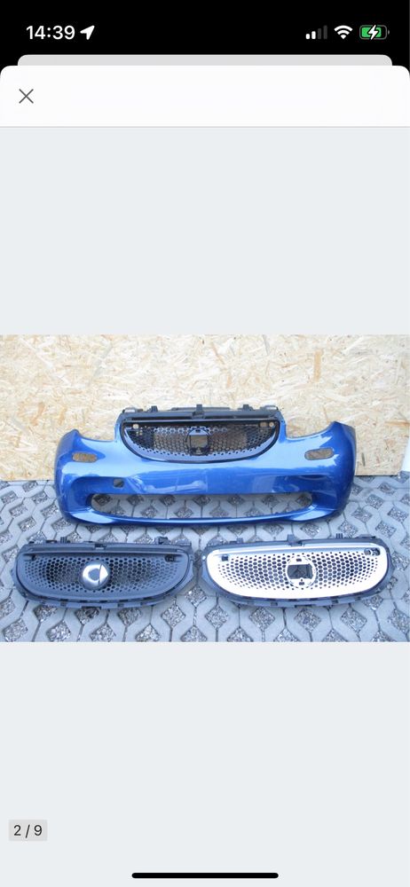 Zderzak przod przedni SMART FORFOUR II FOURTWO III A453 W453 C453