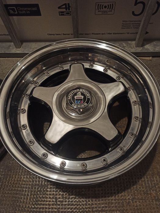 Felgi bmw Motorsport series 16 dwie szerokości skręcane 3tlg m3 m5