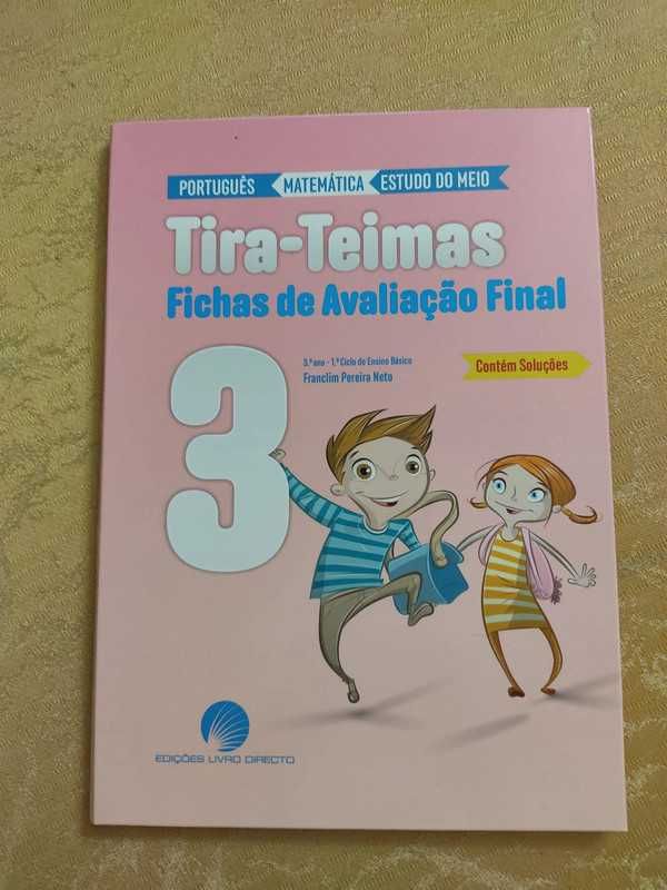 Tira-Teimas 3.º Ano - Fichas de Avaliação Final (NOVO)